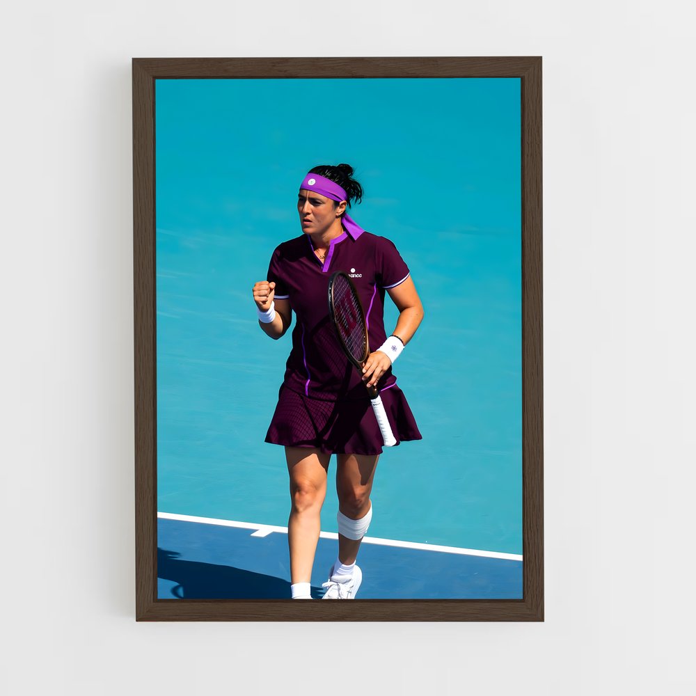 Poster Ons Jabeur – affiche Tennis (vue 5)